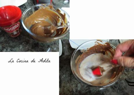 Tarta Ferrero Rocher, con esferificación inversa Tarta Ferrero Rocher, con esferificación inversa