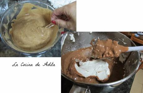 Tarta Ferrero Rocher, con esferificación inversa Tarta Ferrero Rocher, con esferificación inversa