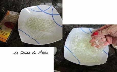 Tarta Ferrero Rocher, con esferificación inversa Tarta Ferrero Rocher, con esferificación inversa