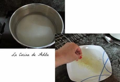 Tarta Ferrero Rocher, con esferificación inversa Tarta Ferrero Rocher, con esferificación inversa