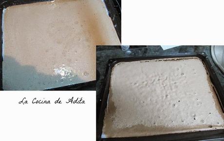 Tarta Ferrero Rocher, con esferificación inversa Tarta Ferrero Rocher, con esferificación inversa