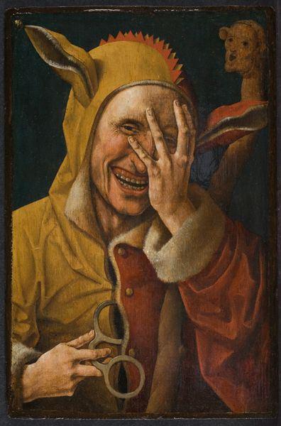 Author is unknown. Identified as Flemish, Fool, mid 16th, Wellesley College