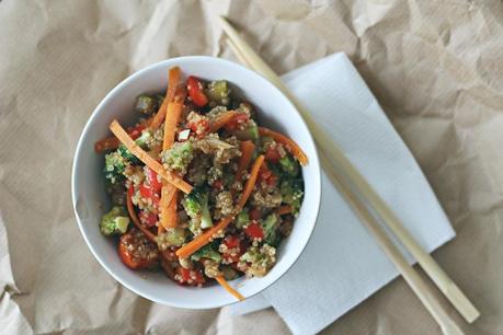 Ensalada oriental de quinoa ensalada de quinoa 2