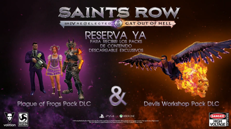 Nuevo pack Saints Row IV: Re-Elected & Gat Out of Hell Saints Row Re elected & gat out of hell