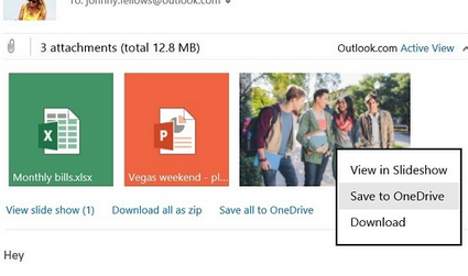 Nueva función: Guardar archivos adjuntos en OneDrive Nueva función: Guardar archivos adjuntos en OneDrive