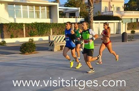 Cuarto de maratón Sitges 2014