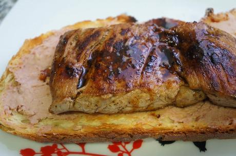 Solomillo de cerdo al foie gras Solomillo de cerdo al foie gras