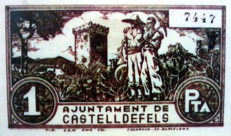 BILLETES DEL AJUNTAMENT DE BARCELONA, DEL 13 DE MAYO DEL 1937, REGALO DE CARLES COMELLA, MUCHAS GRACIAS CARLES...EN LA BARCELONA D' ABANS, D' AVUI I DE SEMPRE...!!!...17-01-2015...!!!