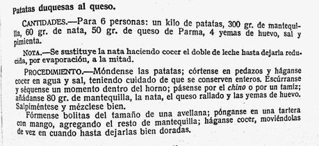 Patatas duquesa http://retomarquesaparaberes.blogspot.com.es/
