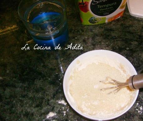 Verduras en tempura Verduras en tempura