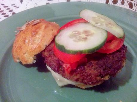 Hamburguesas de Soja y Champiñones. Pan de Hamburquesas con Pipas Hamburguesas de Soja y Champiñones. Pan de Hamburquesas con Pipas