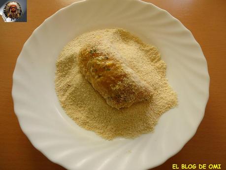 ROLLITOS DE POLLO CON QUESO AZUL ROLLITOS DE POLLO CON QUESO AZUL