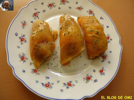 ROLLITOS DE POLLO CON QUESO AZUL ROLLITOS DE POLLO CON QUESO AZUL