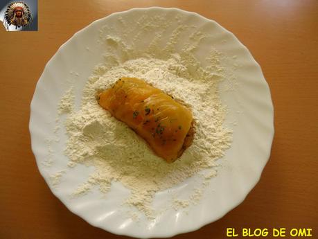 ROLLITOS DE POLLO CON QUESO AZUL ROLLITOS DE POLLO CON QUESO AZUL