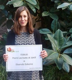 Elisenda Solsona gana la primera edición del Premio Lectures al Jardí Elisenda Solsona