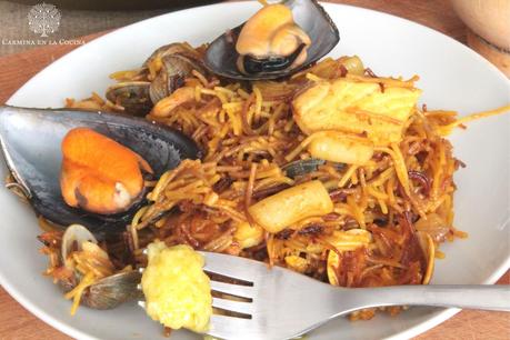 FIDEUÁ CON FIDEO FINO FIDEUÁ CON FIDEO FINO