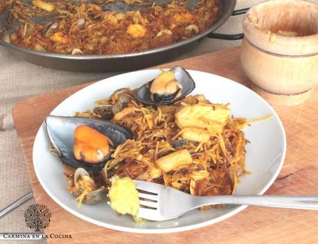 FIDEUÁ CON FIDEO FINO FIDEUÁ CON FIDEO FINO