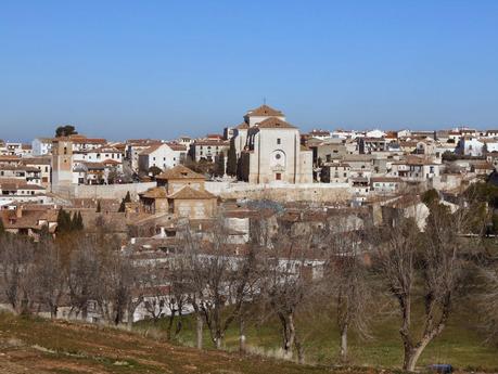 Vista de Chinchón, desde la esplanada del Castillo de Chinchón