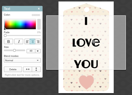 Como hacer etiquetas para San Valentin en PicMonkey Como hacer etiquetas para San Valentin en PicMonkey
