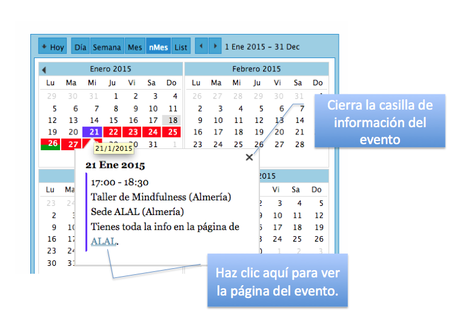 ¿Cómo funciona el calendario de eventos? Captura de pantalla 2015-01-18 a las 16.38.32