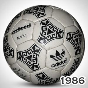Balones Históricos de los Mundiales de Fútbol balon del mundial mexico 86