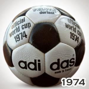 Balones Históricos de los Mundiales de Fútbol balon del mundial alemania 74
