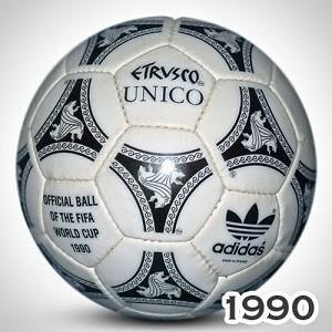Balones Históricos de los Mundiales de Fútbol balon del mundial italia 90