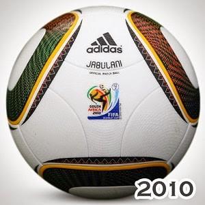Balones Históricos de los Mundiales de Fútbol balon del mundial sudafrica 2010