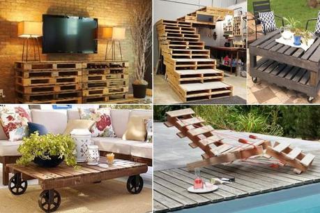 Como hacer tus propios muebles con palés de madera