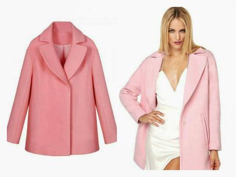 Quiero quiero...un abrigo rosa♡