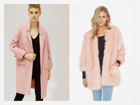 Quiero quiero...un abrigo rosa♡
