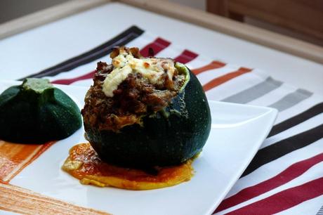 Calabacines rellenos con salsa holandesa calabacin con salsa holandesa