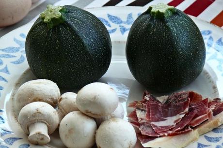 Calabacines rellenos con salsa holandesa ingredientes relleno