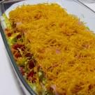 Rollos de york y aguacate con huevo hilado Rollos de york y aguacate con huevo hilado