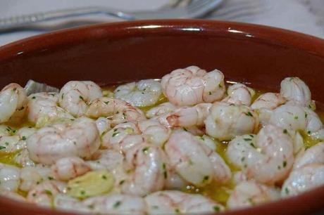 Gambas al ajillo Gambas al ajillo