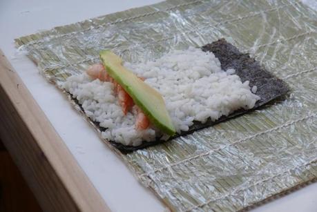 Maki sushi en casa , receta fácil Maki sushi en casa , receta fácil