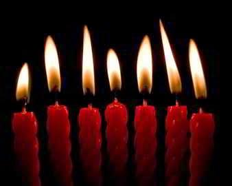 Velas rojas Velas rojas