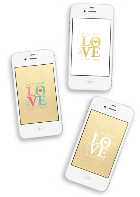 Good Monday! Comencemos está semana enviando amor! Fondos de Pantalla GRATIS para tu iPhone.