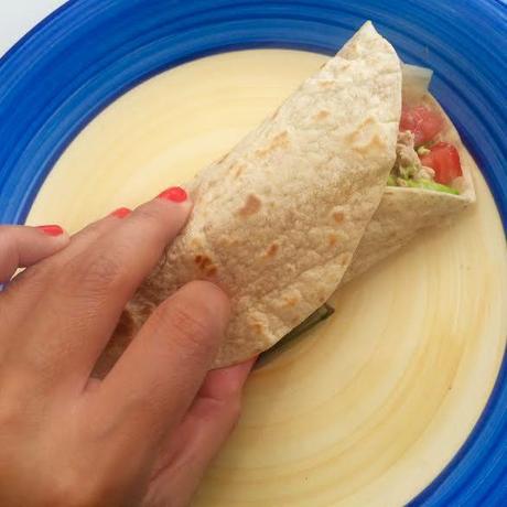 El Wrap de atún - Lunes Saludables