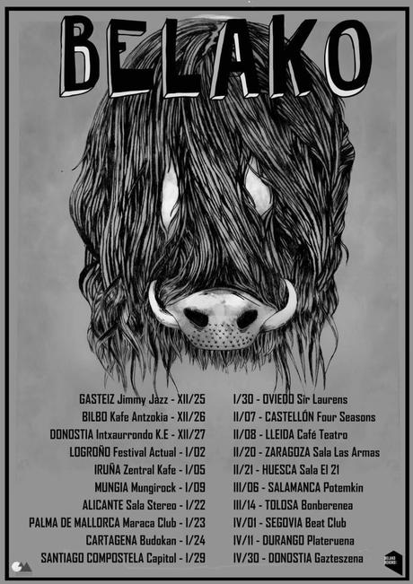 Cartagena 24/1: Belako + The Purple Elephants en sala Budokan 10904077_684196328365776_5673308981988376535_o