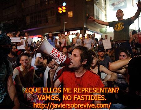 Comunista, tú a mi no me representas perroflautas CON TEXTO