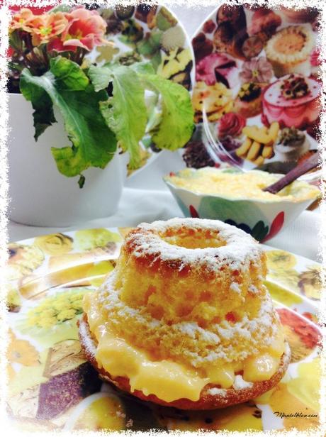 Bizcochitos de mandarina rellenos Bizcochitos de mandarina rellenos