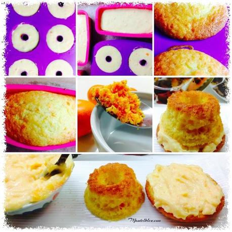 Bizcochitos de mandarina rellenos Bizcochitos de mandarina rellenos