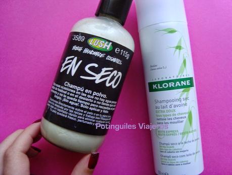 Champú en seco: Klorane vs. Lush Champú en seco: Klorane vs. Lush