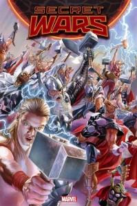 Mejor vistazo a la portada de Alex Ross para Secret Wars Nº 2 Secret Wars Nº 2