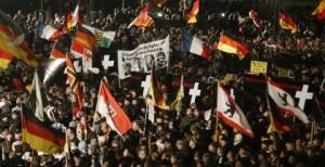 Los lunes de Pegida Manifestación Pegida 05.01.15 / Blue-news.org