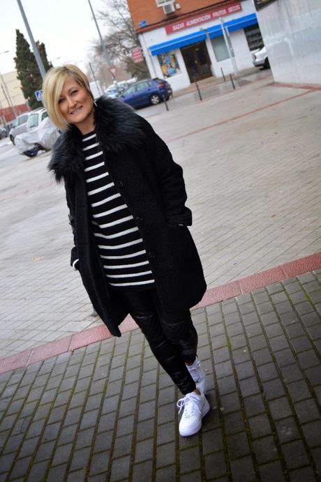 Black&White with sneakers. Black&White with sneakers.