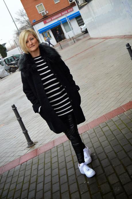 Black&White with sneakers. Black&White with sneakers.