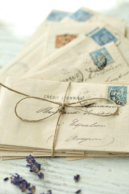 Love letters. What happened to society nowadays? Instead of writing a letter to your loved one, people message them on Facebook. Bring back the olden days please!