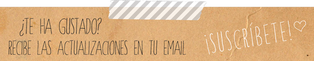 Miércoles de inspiración ♥ Corazón, corazón Suscríbete a nuestra lista